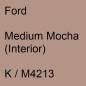 Preview: Ford, Medium Mocha (Interior), K / M4213.